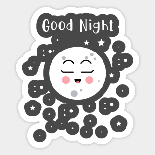 Good Night Sticker